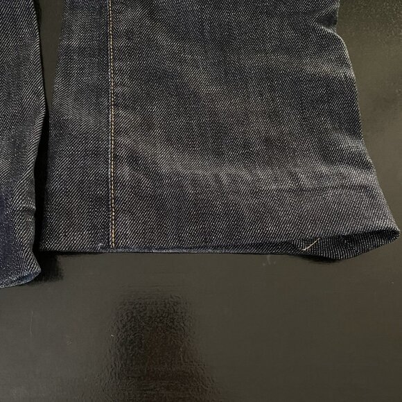 Citizens Of Humanity Jeans Womens 27x28 Dita Petite Bootcut Low Rise Dark Wash - Picture 10 of 16